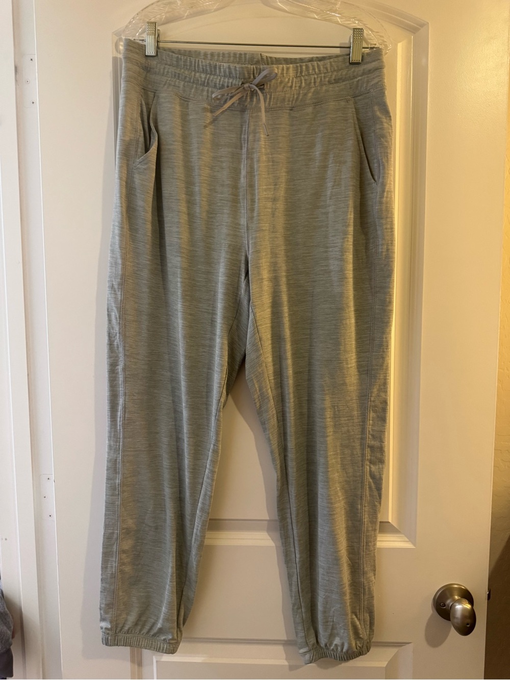 Gray Drawstring Jogger Pants NWOT